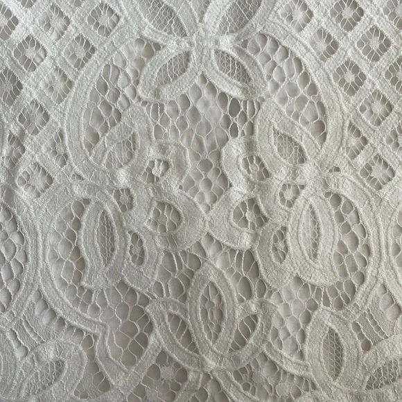 White Lace Free People Mini Skirt - Picture 3 of 5